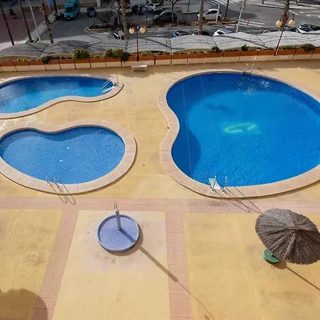 1 Con Piscina Y Bonitas Vistas Al Mar En Playa La Fossa Apartment Ifach